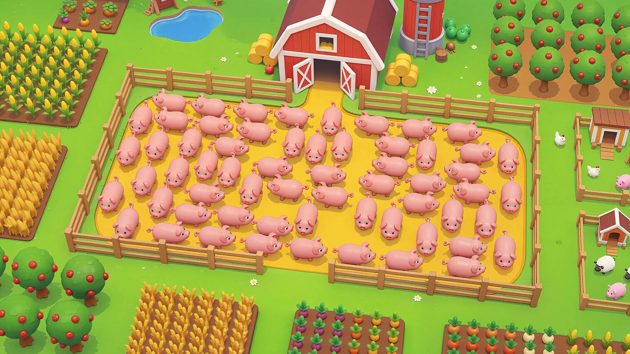 Piggy Escape: Pig Jam Farm screenshot